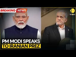 Breaking: PM Modi Condemns Attacks on Energy Infra in Call With Iran President |WION