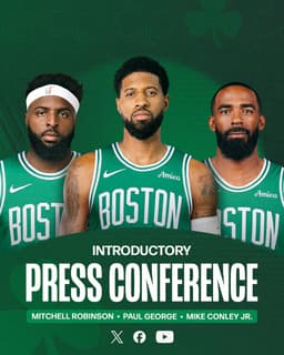 @celtics: UPDATE: Mitchell Robinson is unavailable today due to personal reasons.