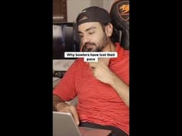 Why bowlers have lost their pace