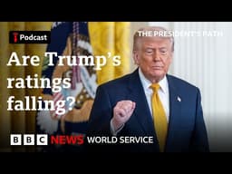 How will Trump's low ratings affect the midterms? - The President's Path podcast, BBC World Service