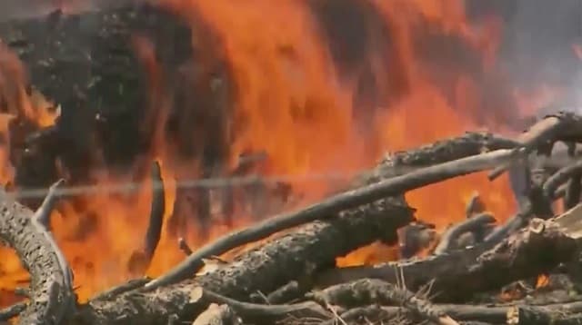 Evacuation orders issued as wildfire rages in eastern Oregon