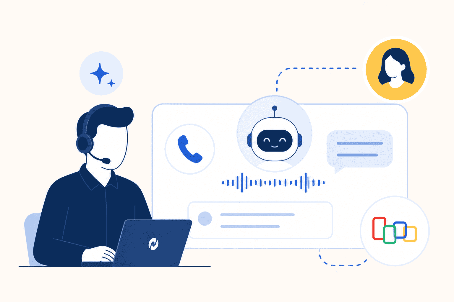 JustCall AIVA for Zoho CRM: AI Voice Agent for Sales and ...