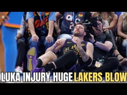 LUKA INJURY REALLY HURTS THE LAKERS