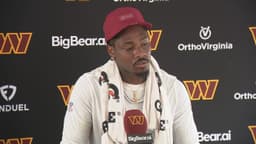 Stefon Diggs is the center of attention at Commanders training camp