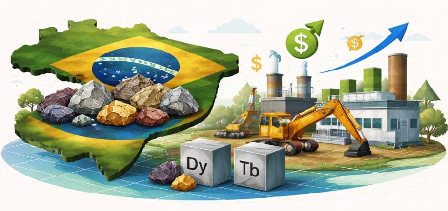 Brazil Positions as the Ultimate Rare Earth Alternative to China