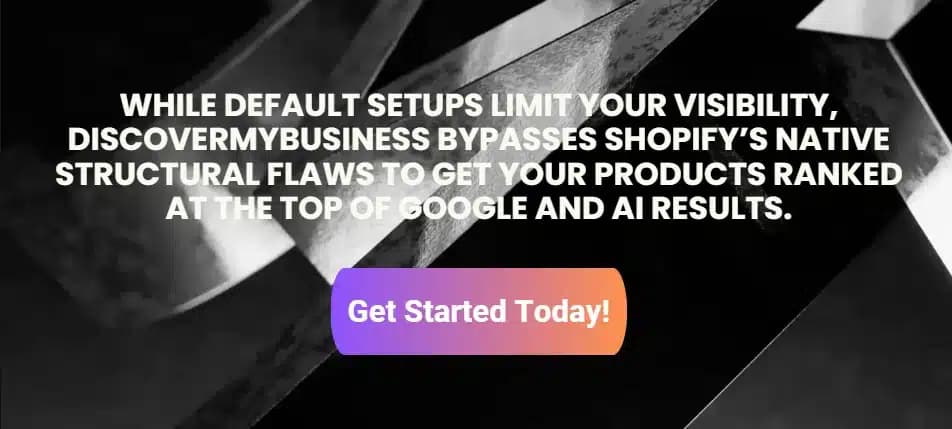 Shopify SEO - DiscoverMyBusiness