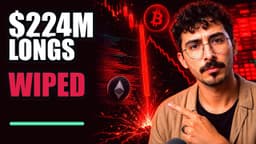 $224M Longs Got Wiped. I Sold ETH Puts