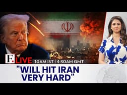Iran War LIVE: Trump Claims Military Success But Offers No Timeframe to End Fighting |Firstpost LIVE