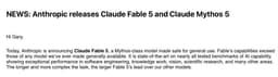 @GaryMarcus: Claude Mythos went from “too dangerous to release” to publicly available (with some extra guard rail...