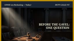 Before Senator Paul's Gavel on Fauci: One Question