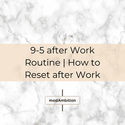 PRODUCTIVE EVENING ROUTINE ⎸ 9-5 after work ...