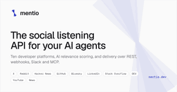 Mentio for OpenClaw | Social listening for your AI agent