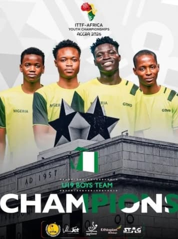 AYC-ITTF: Atunwon inspires Nigeria to retain U-19 title