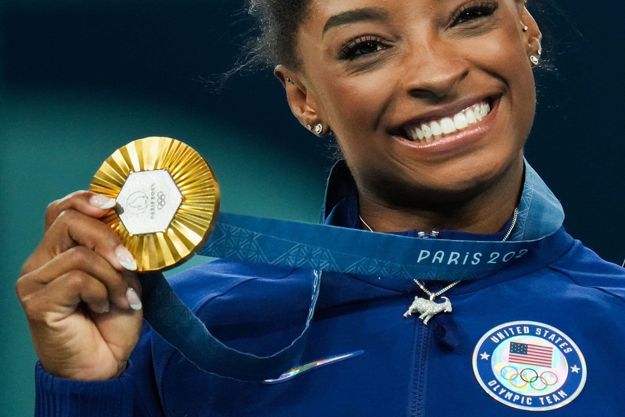 Simone Biles defies gravity to become gymnastics' GOAT
