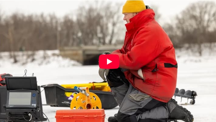 Frozen findings: UWL biology graduate studies fish winter behavior to inform habitat decisions | All In Wisconsin