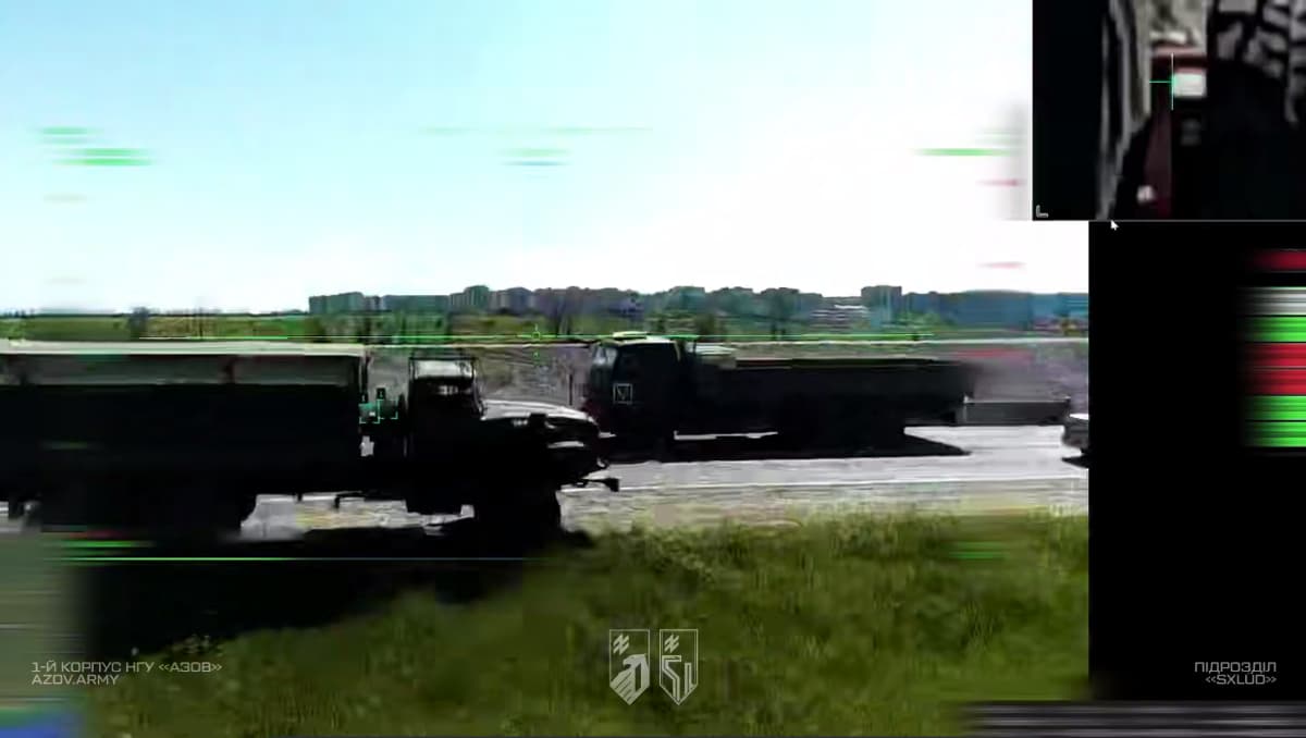 Ukraine's Hornet Drones Attack Key Russian Supply Road Deep Behind ...