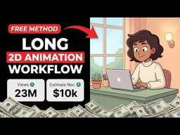 This FREE AI Workflow Creates 2D Animation Videos That Make Money on YouTube