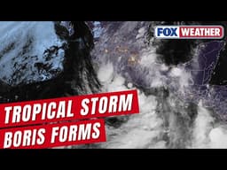 Tropical Storm Boris Forms In The Eastern Pacific Just Off Southern Mexico