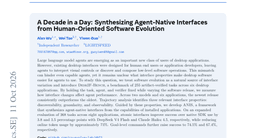 A Decade in a Day: Synthesizing Agent-Native Interfaces from Human-Oriented Software Evolution
