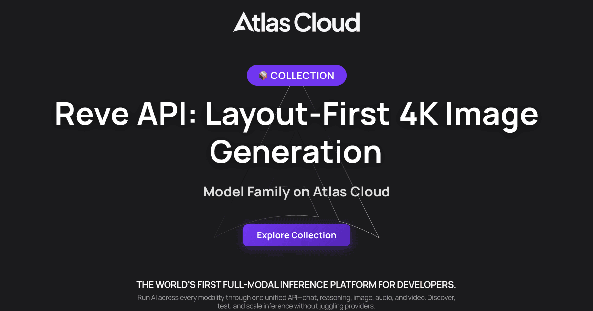 Reve API: Layout-First 4K Image Generation
