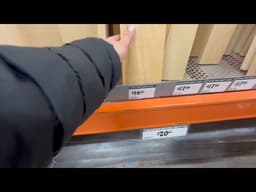 Run to Home Depot for this BRILLIANT entryway idea!