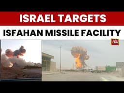 Massive Explosion At Iran's IRGC Missile Site Near Isfahan After Trump Speech