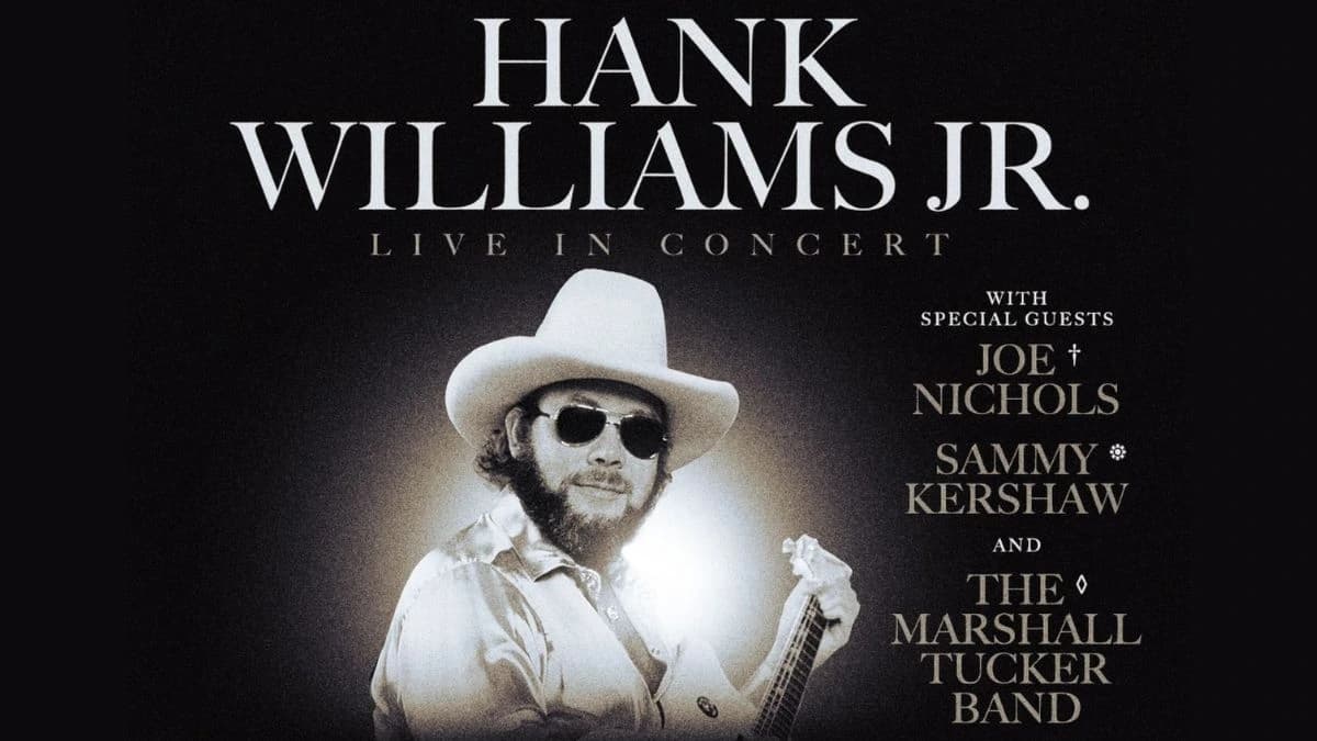 Hank Williams Jr. Expands 2026 Tour With New Summer ...