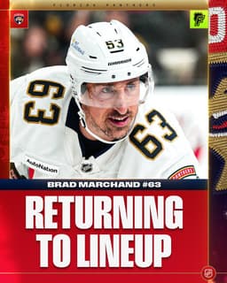 @NHL reposted: Marchy's back in business for the @FlaPanthers! 😼 https://t.co/567O5F6vFh