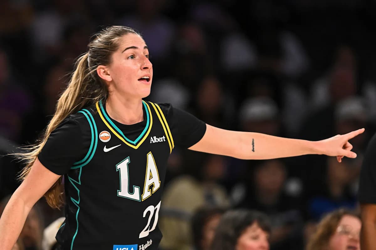 Kate Martin released by Los Angeles Sparks, re-signs with ...