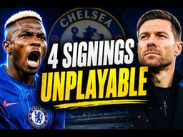 The 4 Signings Xabi Alonso Needs to Make Chelsea Unplayable⚡