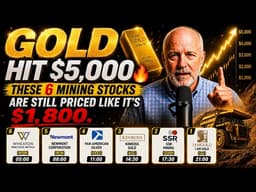 Gold Miners Priced Wrong? We Screened 51 Companies. Here's What We Found.