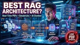Best RAG Architecture on Databricks? Real-Time PDF Chatbot Explained