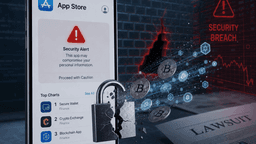 Apple Faces $1.8M Lawsuit Over App Store Crypto Scam