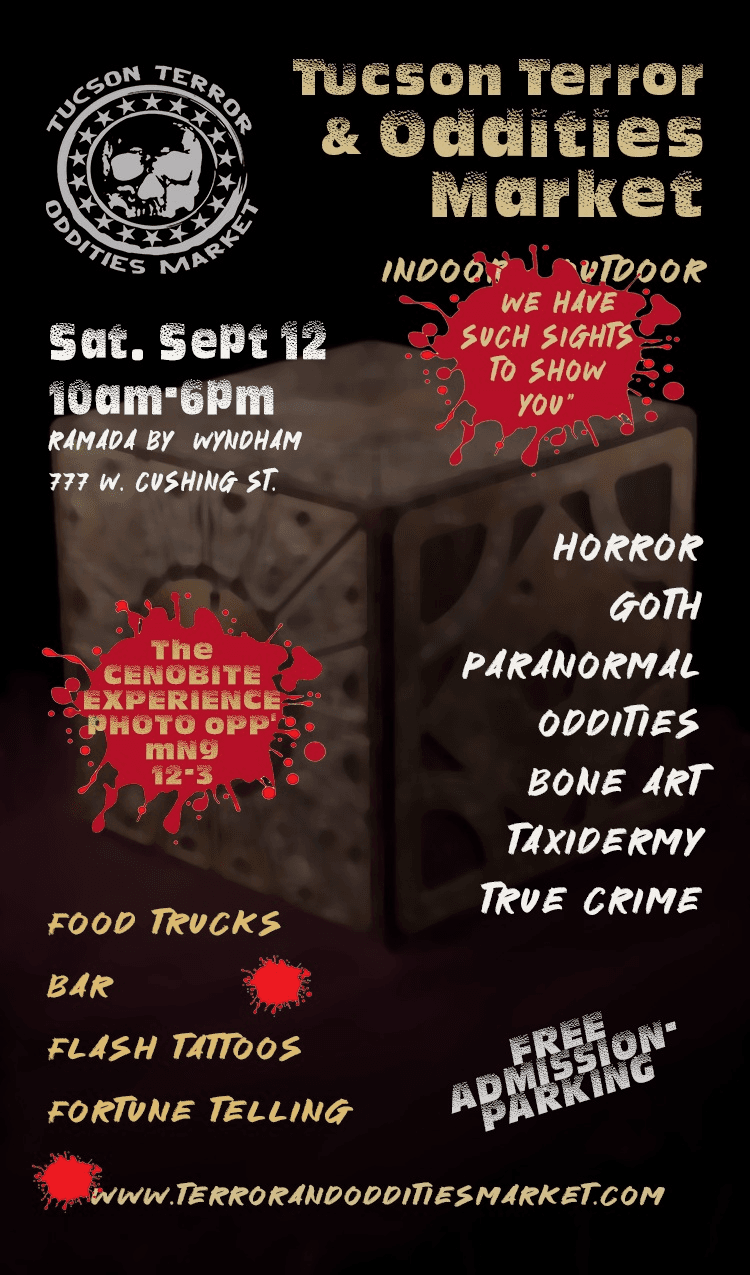 Tucson Terror & Oddities Spooky Season Kick-Off Market