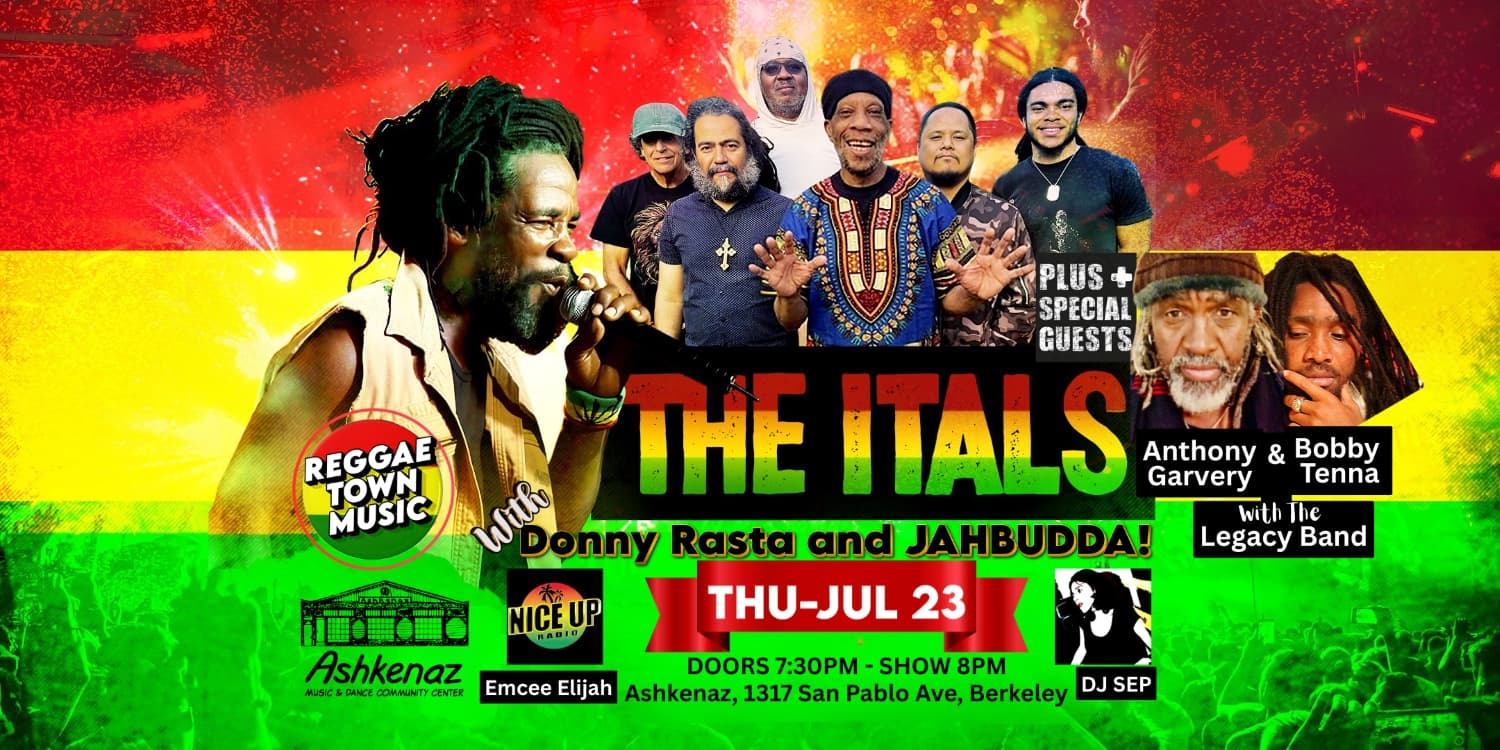 The Itals - Ashkenaz Music and Dance Community Center