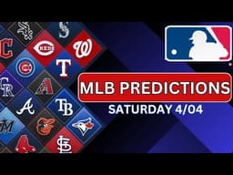 ⚾ MLB Picks Today 4/04/26 🔥