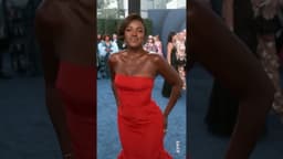 Krys Marshall stuns in red at the #Emmys #Glambot. 😍 #AwardsSeason
