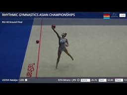 USOVA Natalya (UZB) BALL 27,8 - ACh Bishkek 2026