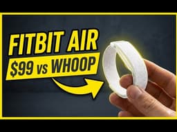 Fitbit Air First Look: Screenless Fitness Tracker With 7-Day Battery!
