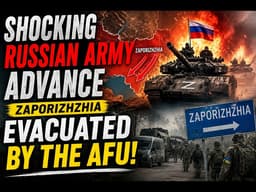 SHOCKING Russian Advance — Ukraine Begins Evacuating Zaporizhzhia!