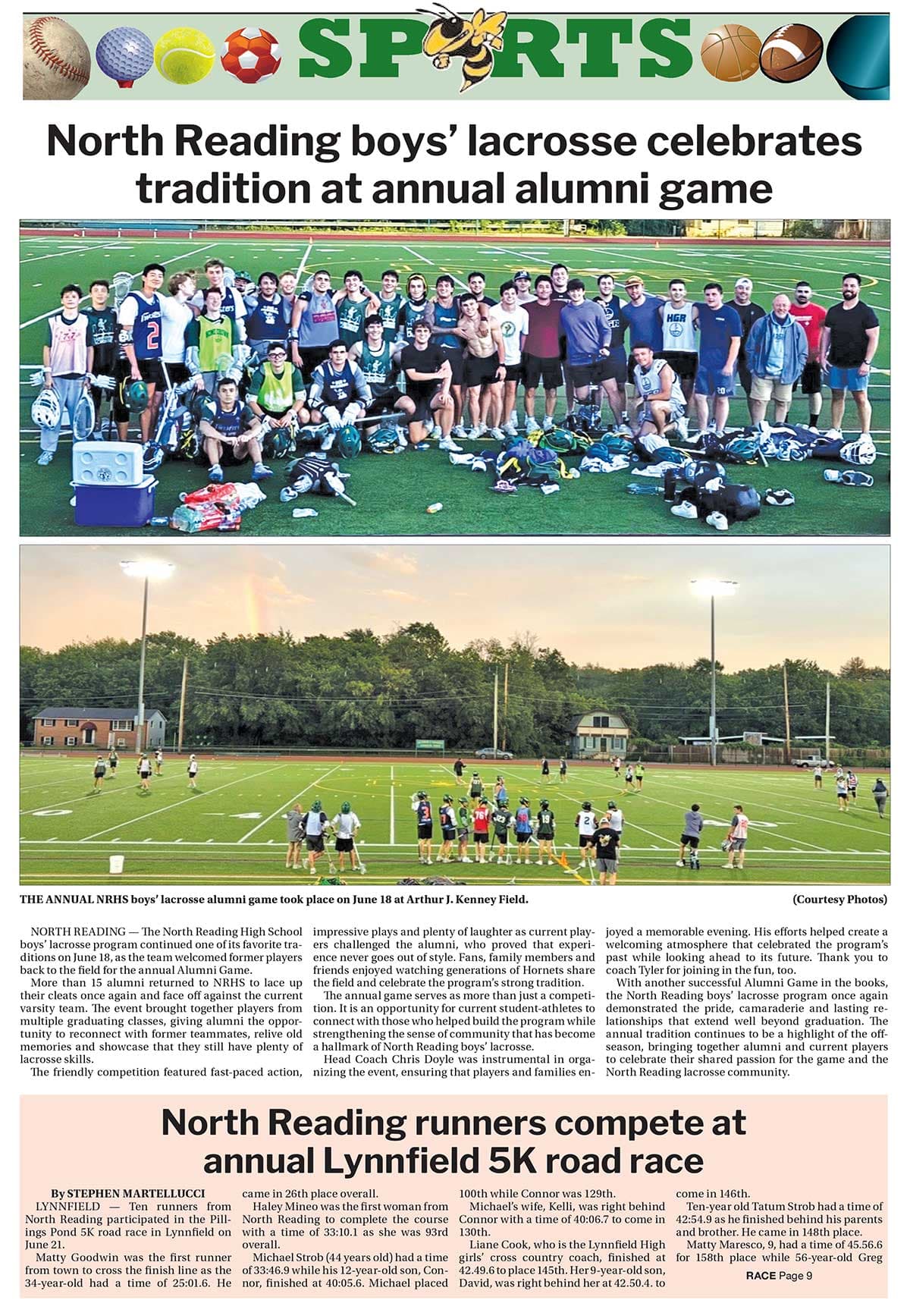 North Reading Sports