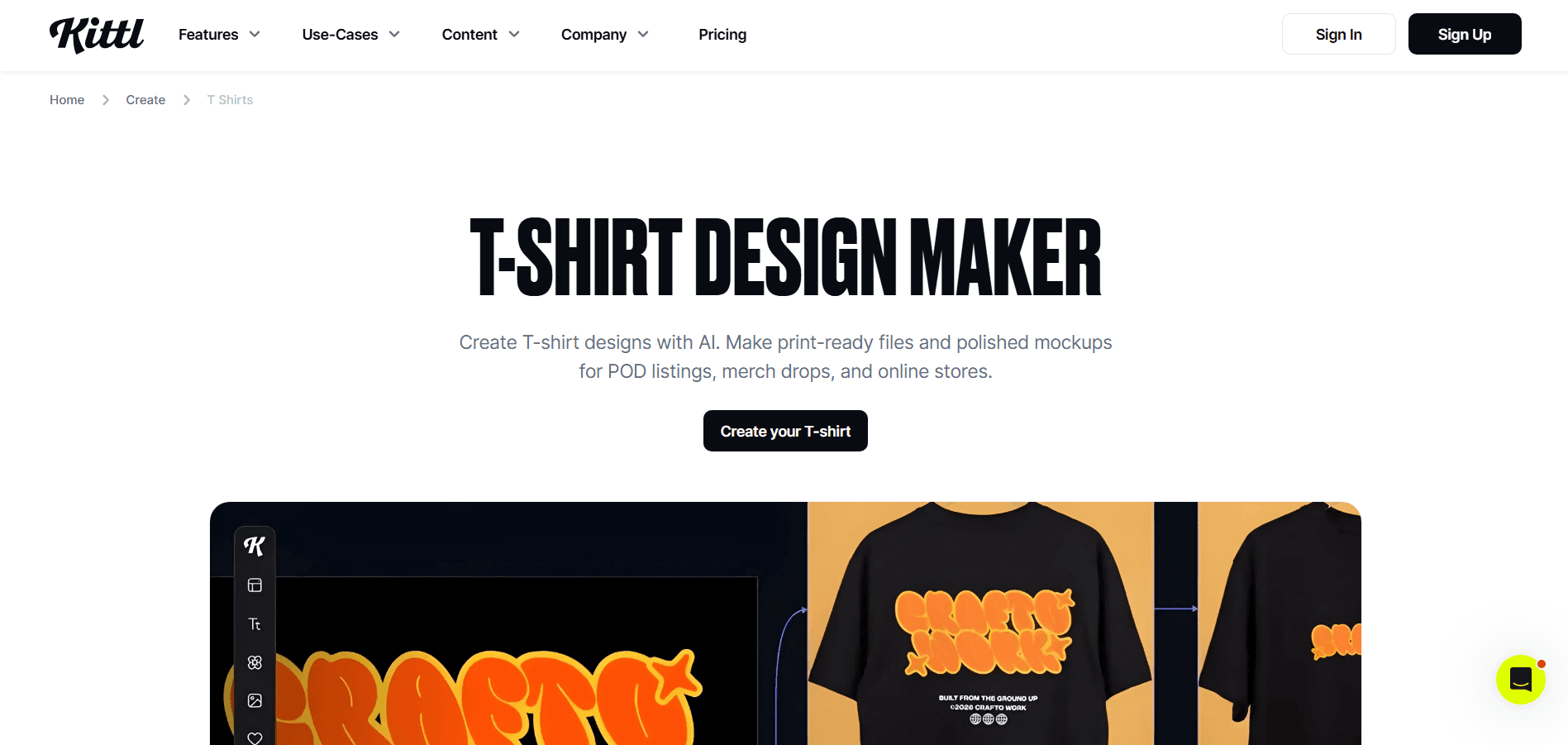 Kittl AI vs Yuptees: Which Fits Your Shirt Design Project in ...
