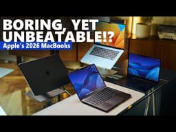 The fastest laptops on the planet?! - All new 2026 MacBooks tested!