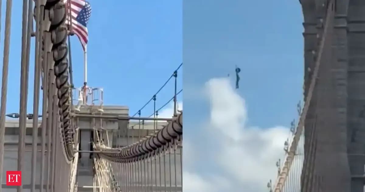 WATCH: Viral video captures naked man's daring jump ...