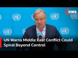 UN Sounds Alarm: Middle East ‘On Edge of Wider War’ as Conflict Escalates | AH15