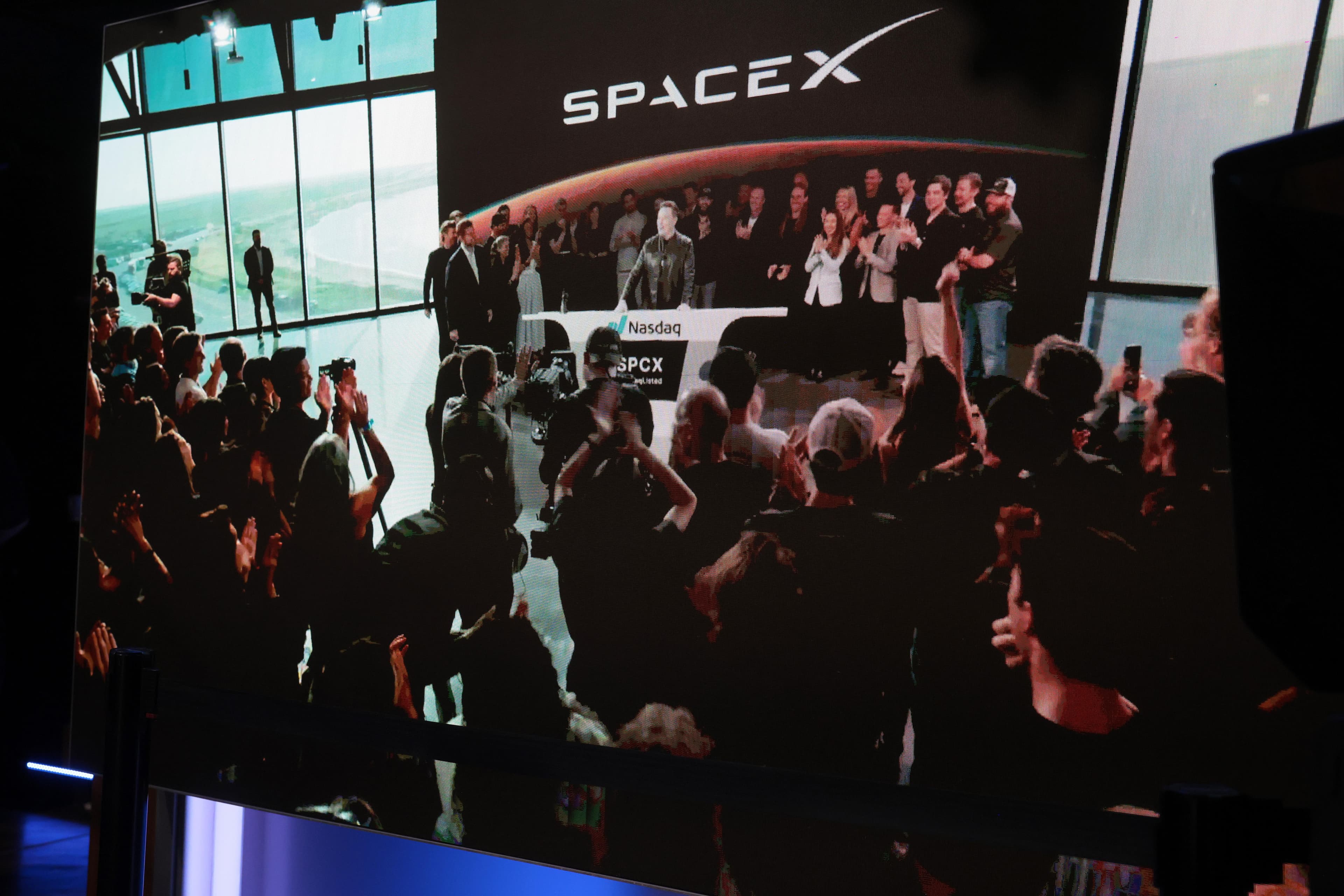 SpaceX Stock Soars as It Joins NASDAQ 100