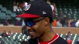 Nasim Nuñez on setting Nationals record for steals | 09/23/2026