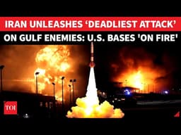 ON CAM: Iran Fires ‘DOOMSDAY’ Missiles; TERRIFYING Strikes On US Bases, Gulf Nations On HIGH ALERT