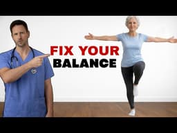 Stop Standing on One Leg: 2 Best BALANCE Exercises for Seniors!