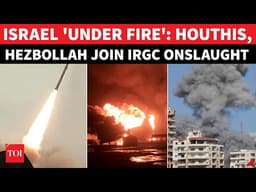 'MILLIONS IN BUNKERS': Iran Unleashes Massive Strike On Israel; Houthis, Hezbollah Join IRGC Strike